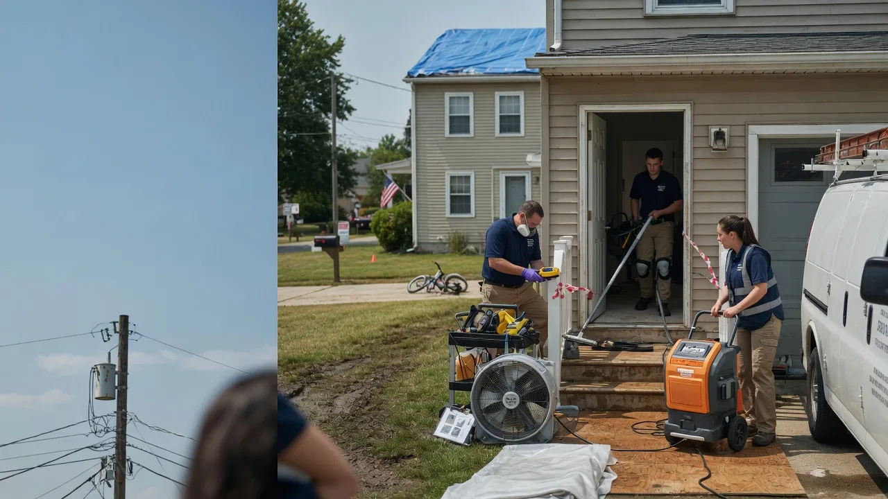 Water Damage Repair in Papineau, IL near me